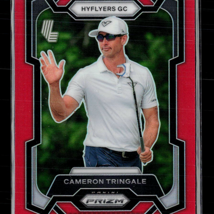2024 Panini Prizm LIV Golf Cameron Tringale #49 Red 045/149