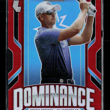 2025 Panini Prizm LIV Golf Henrik Stenson #6 019/125