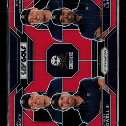 2024 Panini Prizm LIV Golf Lahiri Casey Howell III DeChambeau #58 Red