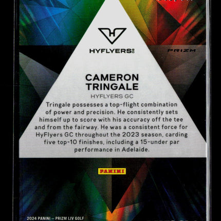 2024 Panini Prizm LIV Golf Prizmatic Cameron Tringale #5 013/149
