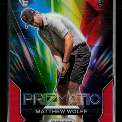 2024 Panini Prizm LIV Golf Prizmatic Matthew Wolff #9 014/149