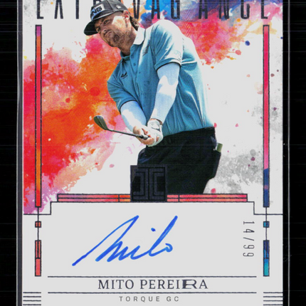 2025 Panini Impeccable LIV Golf Extravagance Mito Pereira #EA-MP 14/99 Auto