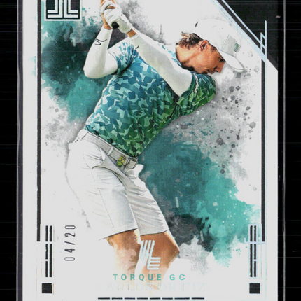 2025 Panini Impeccable LIV Golf Carlos Ortiz #24 04/20