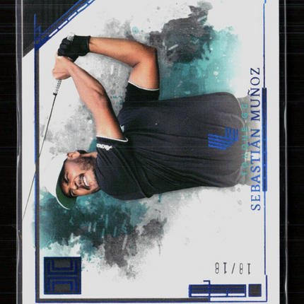2025 Panini Impeccable LIV Golf Sebastián Muñoz #52
