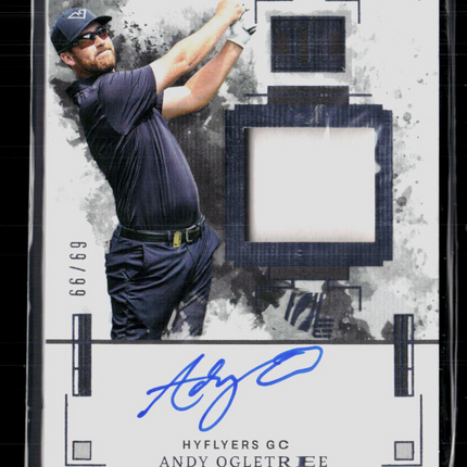 2025 Panini Impeccable LIV Golf Elegance Andy Ogletree #EMA-AO Patch Auto 69/99
