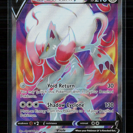 Pokemon Sword & Shield Promos Hisuian Zoroark V #SWSH297