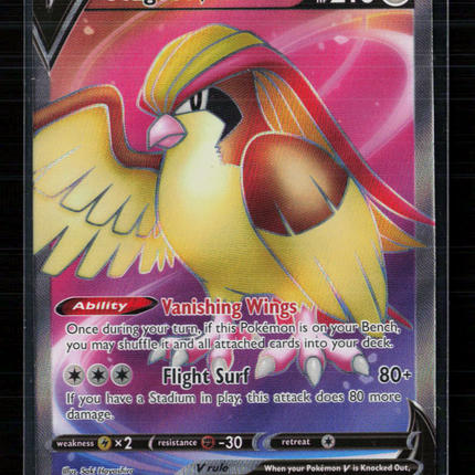 Pokemon 2022 Lost Origin Pidgeot V FA #188/196