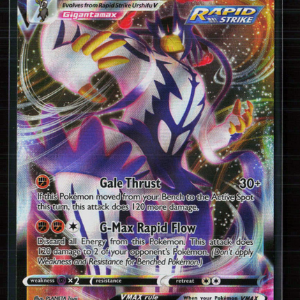 Pokemon 2021 Battle Styles Rapid Strike Urshifu VMAX #88/163