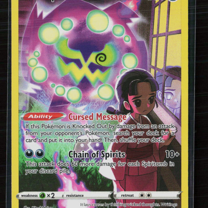Pokemon 2022 Lost Origin Spiritomb CHR #TG09/TG30