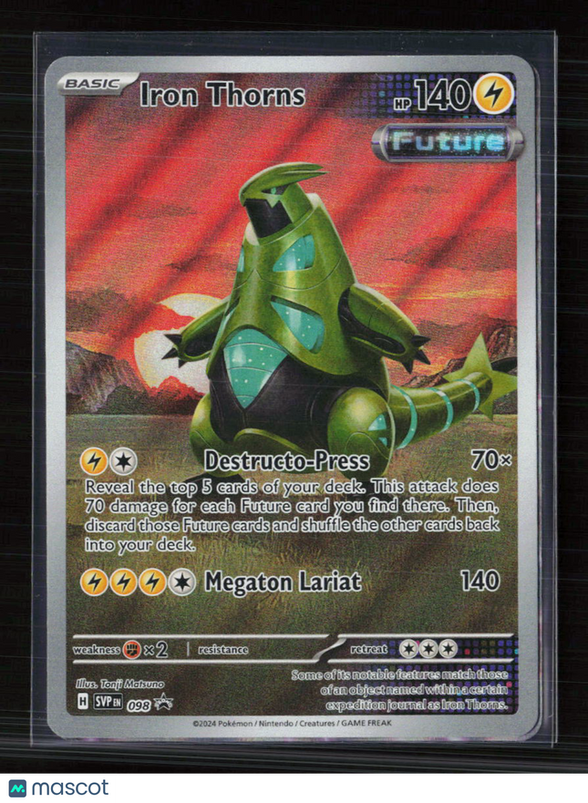 Pokemon Scarlet & Violet Iron Thorns #SVP EN 098