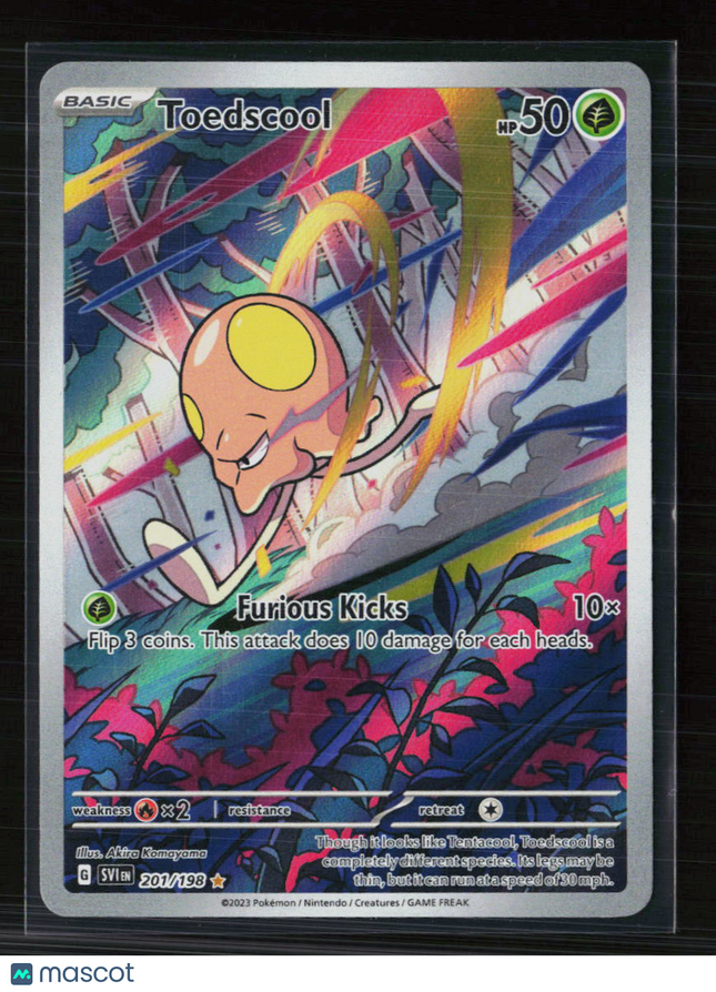 Pokemon 2023 Scarlet & Violet Toedscool #201/198