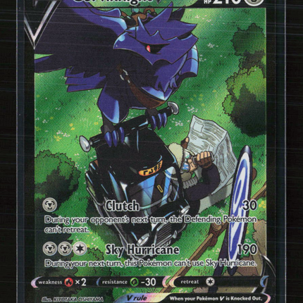 Pokemon 2022 Silver Tempest Corviknight V FA CSR #TG18/TG30