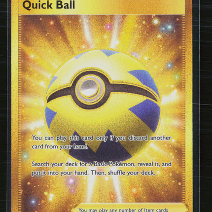 Pokemon 2020 Sword & Shield Quick Ball SR UR #216/202