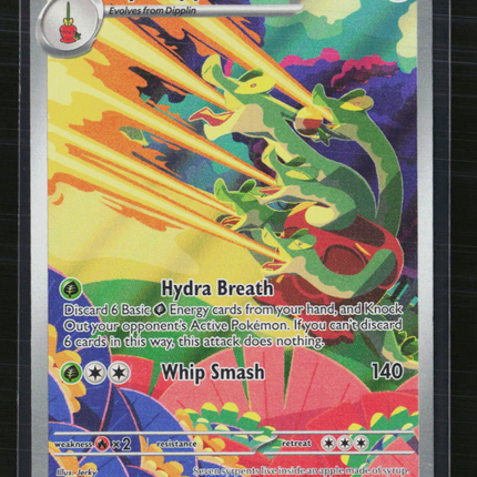 Pokemon 2025 Destined Rivals Hydrapple #188/182