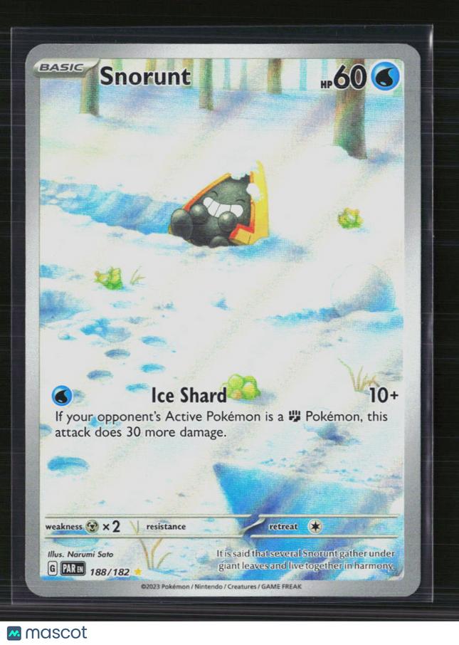 Pokemon 2023 Paradox Rift Snorunt #188/182