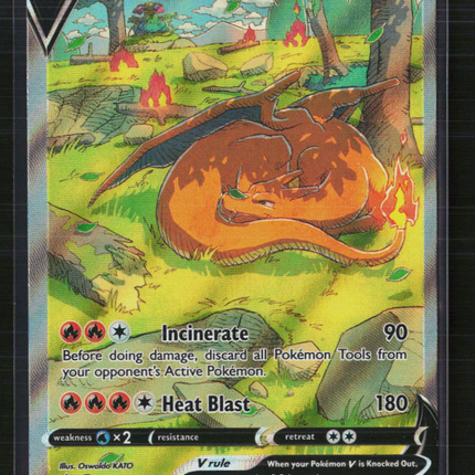 Pokemon Sword & Shield Promos Charizard V FA #SWSH260