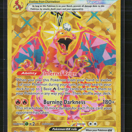Pokemon 2023 Obsidian Flames Charizard EX HR #228/197