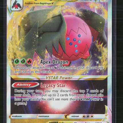 Pokemon 2022 Silver Tempest Regidrago VSTAR #136/195