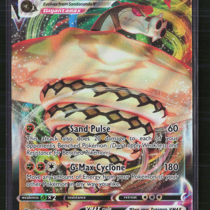 Pokemon 2021 Chilling Reign Sandaconda VMAX #90/198