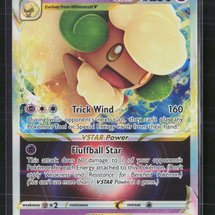 Pokemon 2022 Brilliant Stars Whimsicott VSTAR RR #65/172