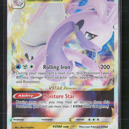 Pokemon 2022 Lost Origin Hisuian Goodra VSTAR #136/196