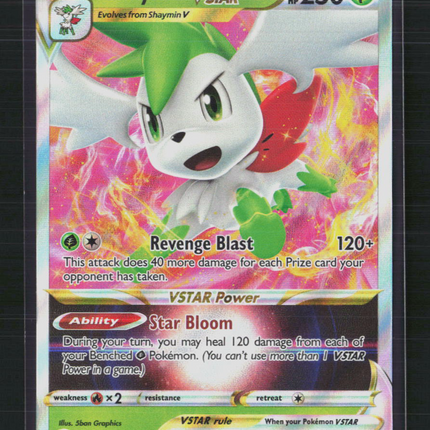 Pokemon 2022 Brilliant Stars Shaymin VSTAR #14/172