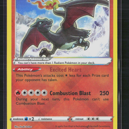 Pokemon 2023 Crown Zenith Radiant Charizard #20/159