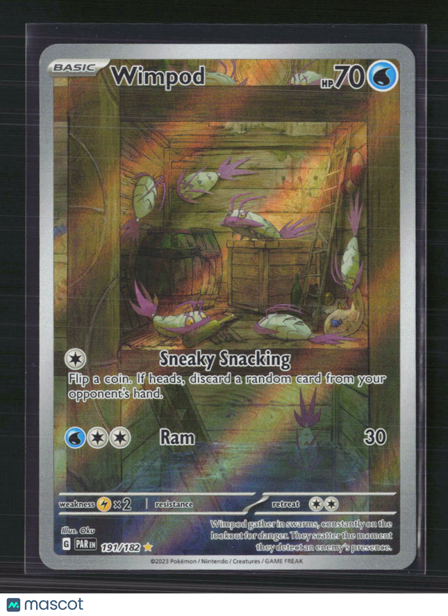 Pokemon 2023 Paradox Rift Wimpod #191/182