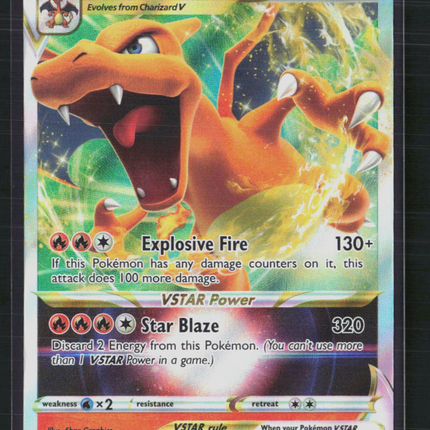 Pokemon 2022 Brilliant Stars Charizard VSTAR #18/172