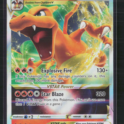 Pokemon 2022 Brilliant Stars Charizard VSTAR #18/172