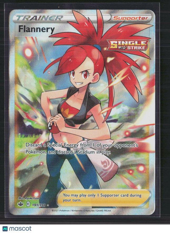Pokemon 2021 Chilling Reign Flannery FA #191/198