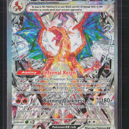 Pokemon 2023 Obsidian Flames Charizard EX SAR #223/197