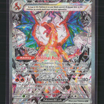 Pokemon 2023 Obsidian Flames Charizard EX FA SAR #223/197