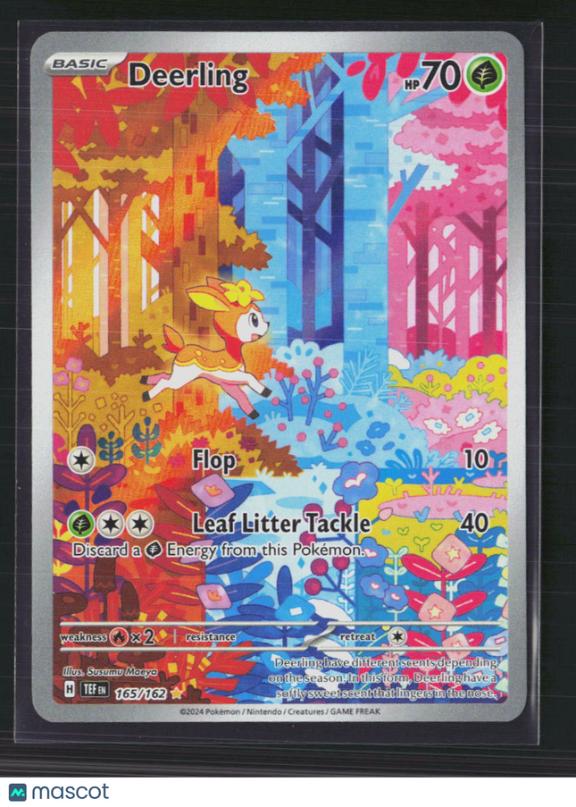 Pokemon 2024 Temporal Forces Deerling #165/162