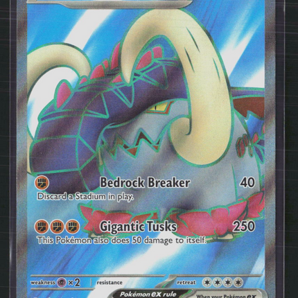 Pokemon 2023 Scarlet & Violet Great Tusk EX FA #230/198