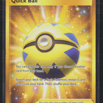 Pokemon 2020 Sword & Shield Quick Ball SR UR #216/202