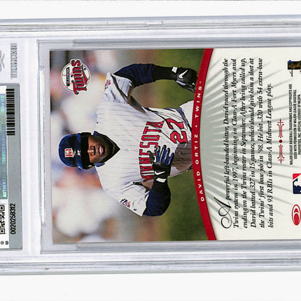 1997 Donruss Signature Autographs David Ortiz #76 BGS 8.5 Auto 10