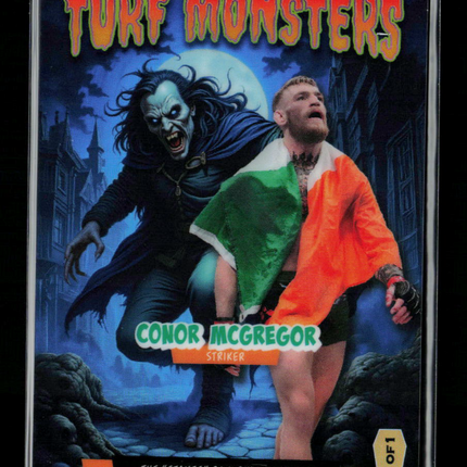2025 Wild Card Turf Monsters Conor McGregor #TMVP-CM 1/1