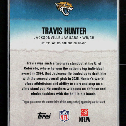 2025 Topps Signature Class Travis Hunter #224 RC 129/225 Auto