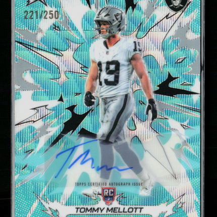 2026 Topps Resurgence Tommy Mellott #147 Teal 221/250 RC Auto