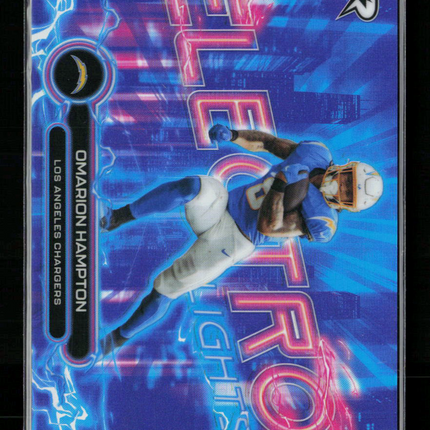 2026 Topps Resurgence Electro Lights Omarion Hampton #EL-22