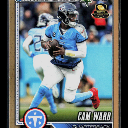 2026 Topps Cam Ward #264 Gold /2026