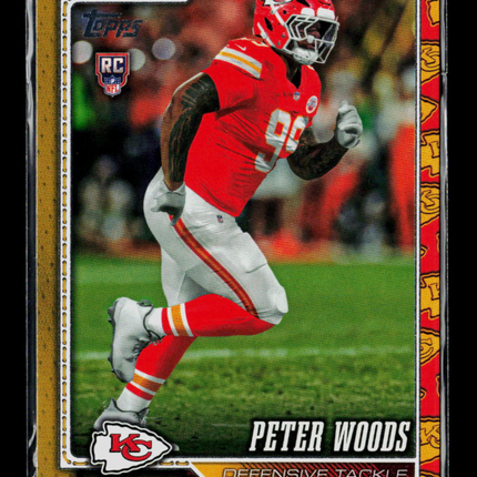 2026 Topps Peter Woods #342 RC Team Border