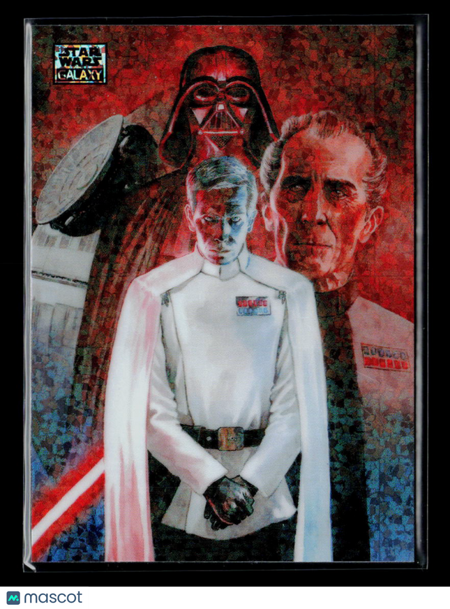 2026 Topps Star Wars Galaxy The Trinity of Evil Vader Mini Diamond #23