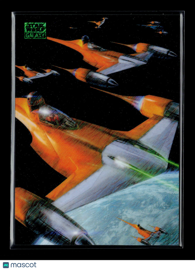 2026 Topps Star Wars Galaxy Naboo Space Battle Green /199 #88