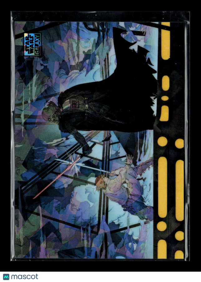 2026 Topps Star Wars Galaxy Darth Vader Luke Skywalker Atomic /150 #CLOUD-2