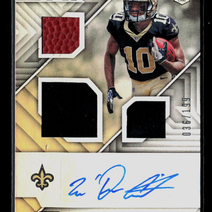 2018 Panini XR Tre'Quan Smith #187 Rookie Patch Autograph 036/199 RC Auto