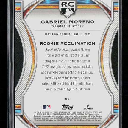 2023 Topps Tribute Gabriel Moreno #96 RC
