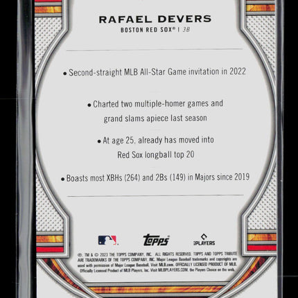 2023 Topps Tribute Rafael Devers #73
