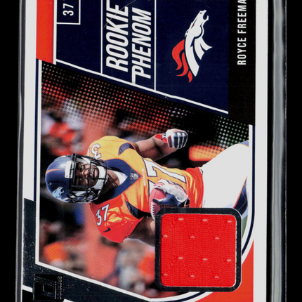 2018 Donruss Rookie Phenom Royce Freeman #23 Memorabilia Player-Worn jersey
